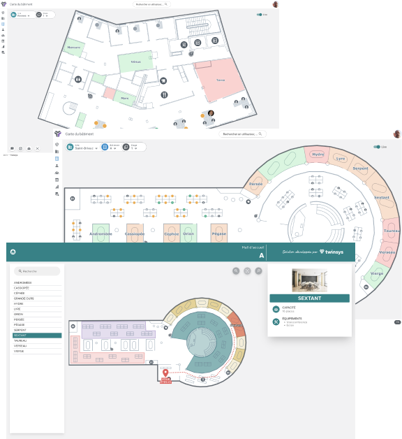 Une carte interactive à usages multiples